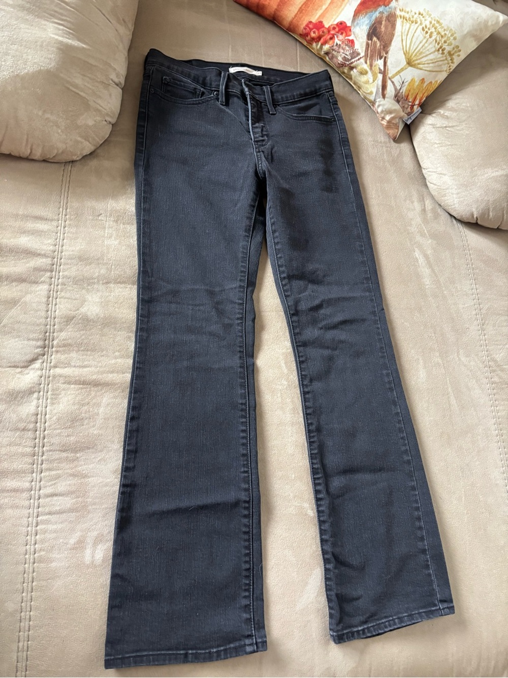 Levi's Black Flare Jeans